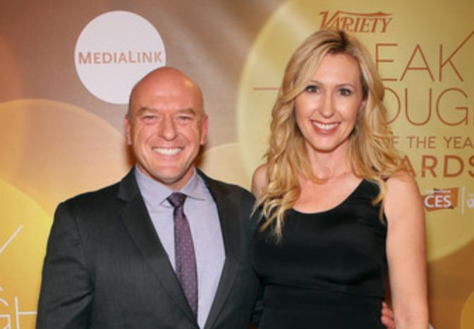 Dean Norris With Wife Bridget Norris